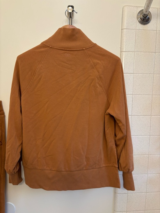 CALIA by Carrie Underwood Brown Sweatshirt & Jogger Set Size Medium Loungewear - Picture 7 of 16